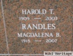 Magdalena B Randles