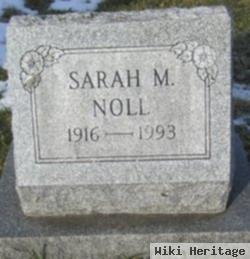 Sarah M Noll