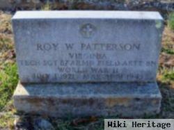 Sgt Roy W. Patterson
