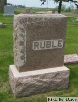 John Washington Ruble