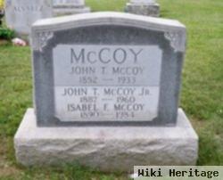 Isabel F Mccoy