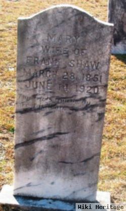 Mary Shaw