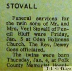 Infant Twins Stovall