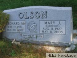 Mary J. Anderson Olson