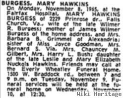 Mary Hawkins Burgess