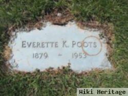 Everette K Poots, Sr