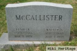 Walter Green Mccallister