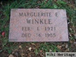 Marguerite F Dixon Winkle