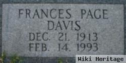 Frances Page Davis