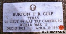 Lieut Burton Perry Culp