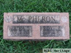 Bertha E Mcpheron