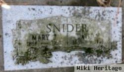 Mary Jane Hout Snider