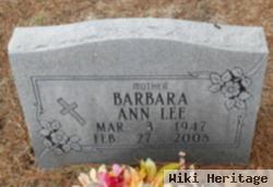 Barbara Ann Lee