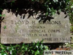 Lloyd H Simmons