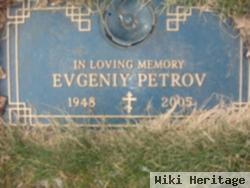 Evgeniy Petrov