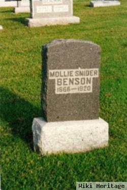 Mary Elizabeth "molly" Snyder Benson