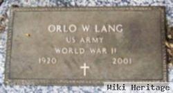 Orlo W. Lang