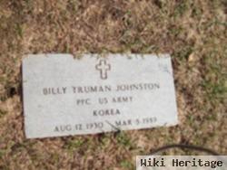 Billy Truman Johnston