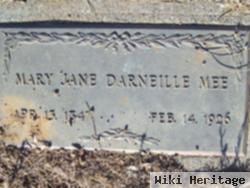 Mary Jane Darneille Mee
