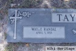 Wayde Randal Taylor