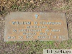 William D Chapman