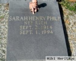 Sarah Henry Philp