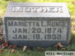 Marietta L. Runge