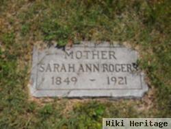 Sarah Ann Rogers