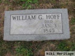 William G Hoff