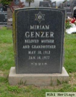Miriam Sandler Genzer