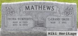 Zeltha Humphreys Mathews