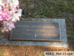 Bertha Davis Haynes