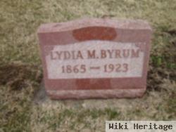 Lydia M Byrum