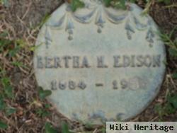 Bertha Gertrude Hulce Edison