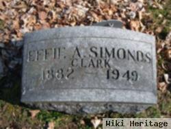 Effie A. Kelley Simonds Clark