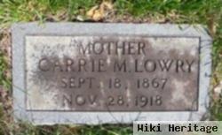 Carrie M Lowry