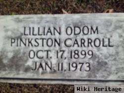 Lillian Odom Pinkston Carroll