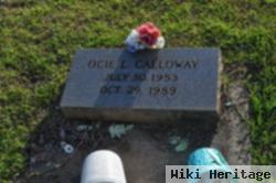 Ocie L. Calloway