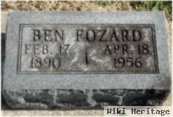 Benjamin H "ben" Fozard