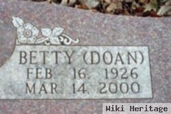 Betty Julaine Doan Lincoln