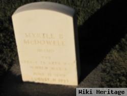 Myrtle B. Mcdowell