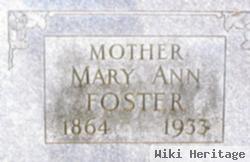 Mary Anne "mollie" Williams Foster