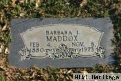 Barbara I. Mcneil Maddox