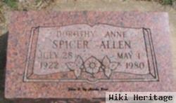 Dorothy Ann Spicer Allen