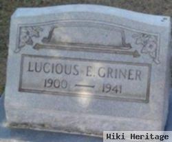 Lucious E Griner
