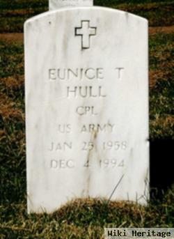 Eunice T Hull