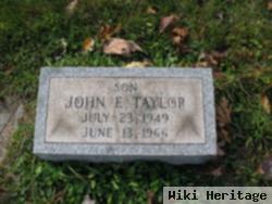 John E. Taylor