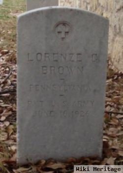 Lorenzo G Brown