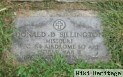 Donald Doris "bud" Billington