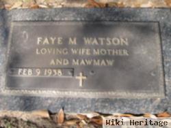 Faye M Watson